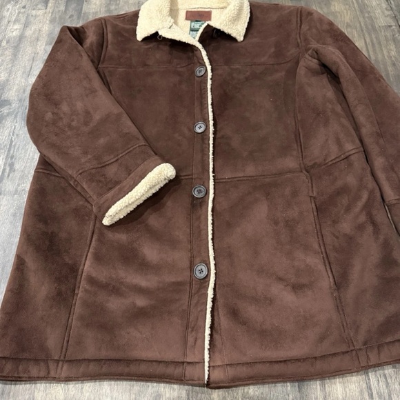Lauren Ralph Lauren Jackets & Blazers - Lauren Ralph Lauren Brown Teddy Jacket with Sherpa Lining